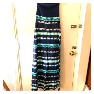 Hurley Navy Blue Maxi Dress